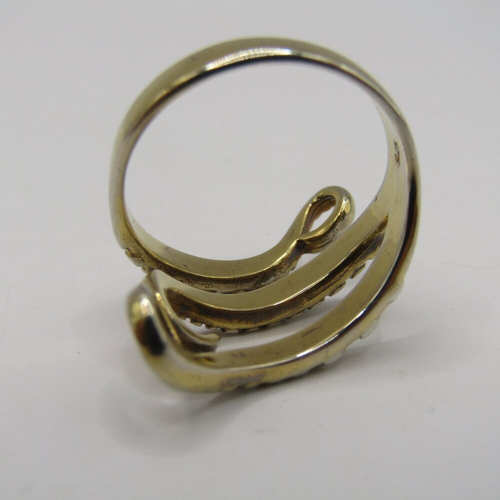 925 Silver Octopus Tentacle Ring - image 7